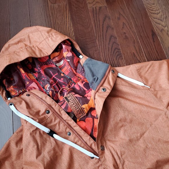 Rhythm Landjager The Gist Series Waterproof Anorak Snowboard Jacket - Picture 3 of 6